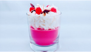 Raspberry Chocolate Delight Specialty Soy Candle